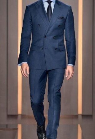 Coat Pant Design Men’s Suit: 2-Piece Slim Fit for Business Work