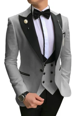 Slim Fit Coat Formal Wedding Suit